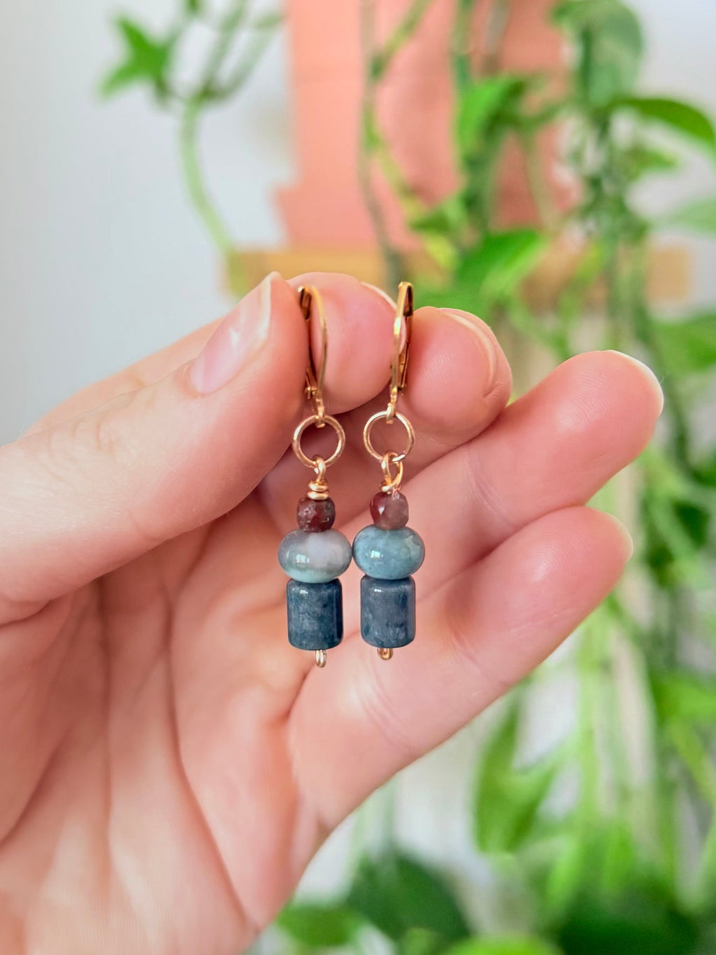 Sky Jade Dangles