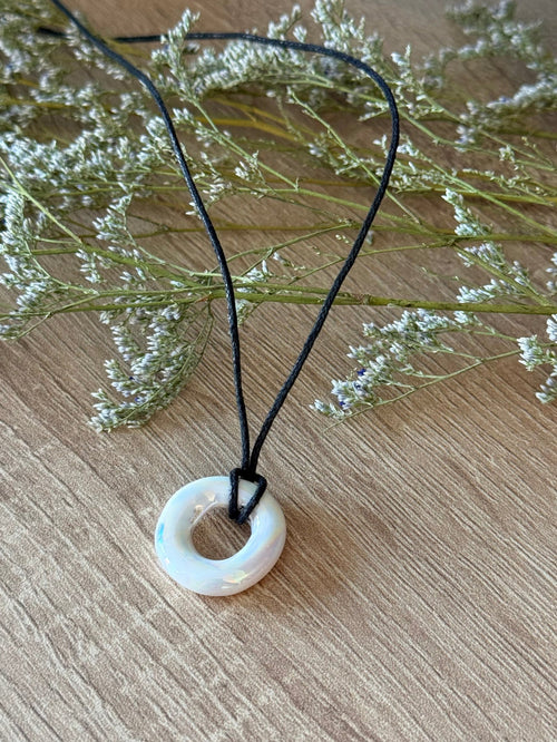 Ceramic Ring Necklace - Between Seasons