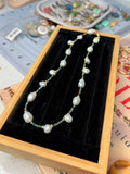 Jade & Pearl Fairy Necklace - Between Seasons