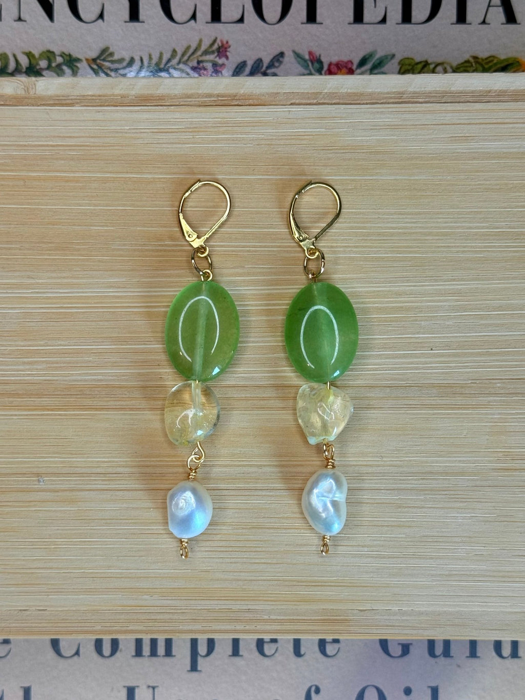 Matcha & Honey Dangles - Between Seasons