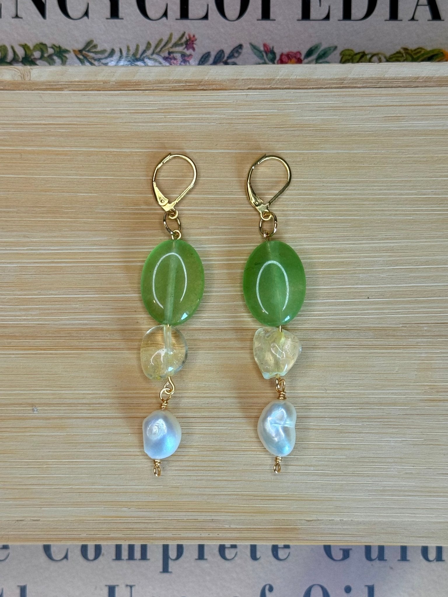 Matcha & Honey Dangles - Between Seasons