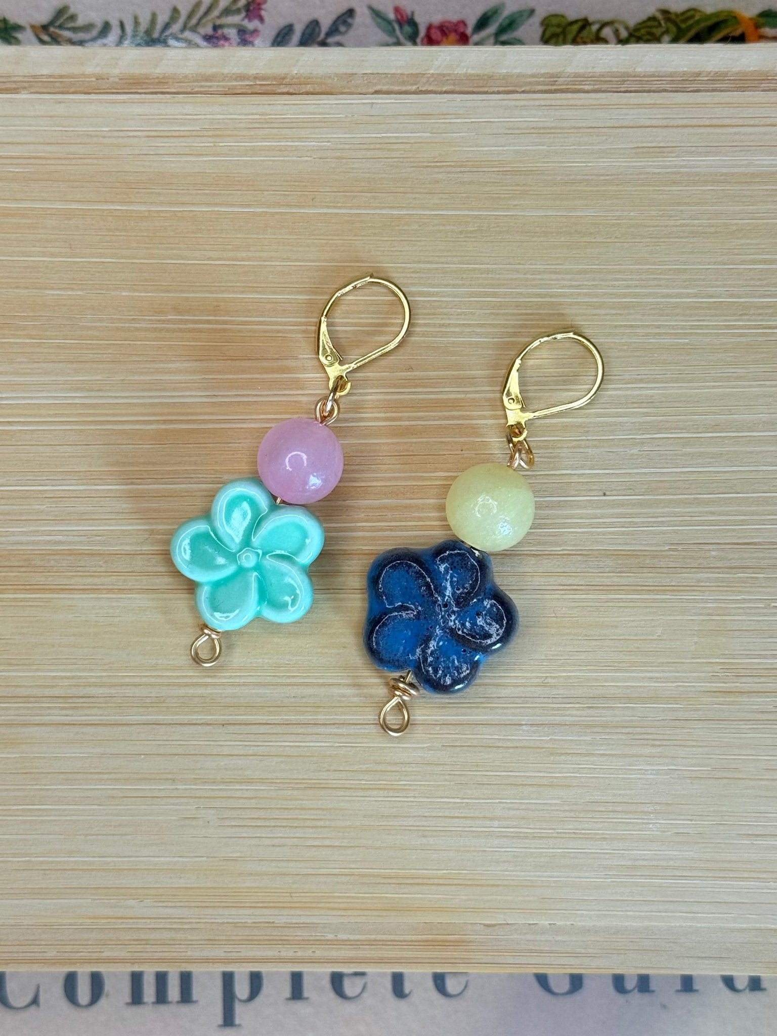 Mismatched and Whimsy Dangle Earrings - Between Seasons