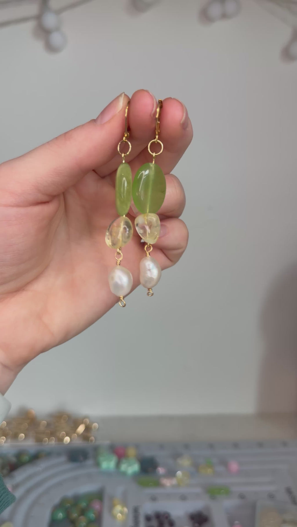 Matcha & Honey Dangles