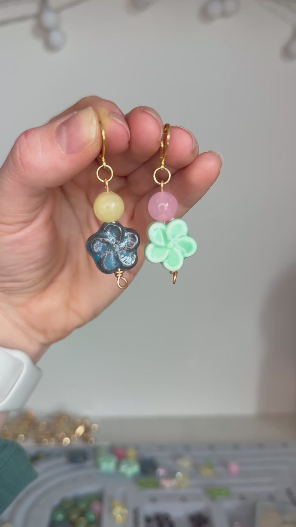 Mismatched and Whimsy Dangle Earrings